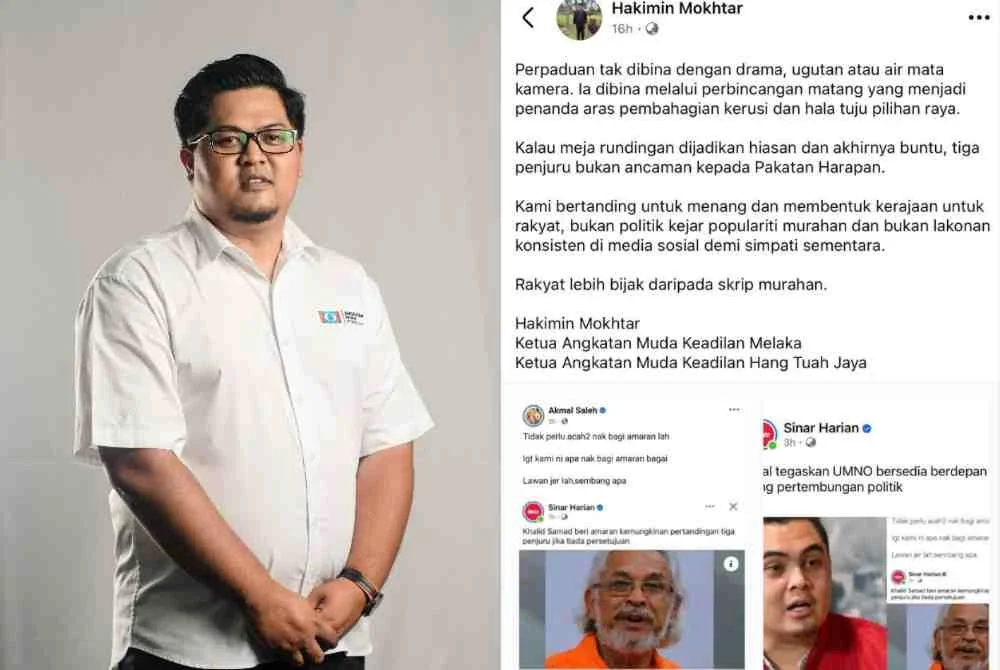 Kenyataan Hakimin berhubung agihan kerusi PRN Melaka.