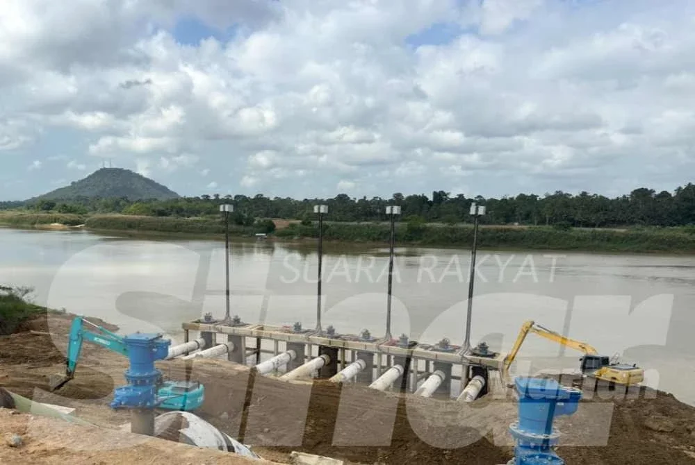 Sistem Pam Kemubu 4 yang siap dibina.