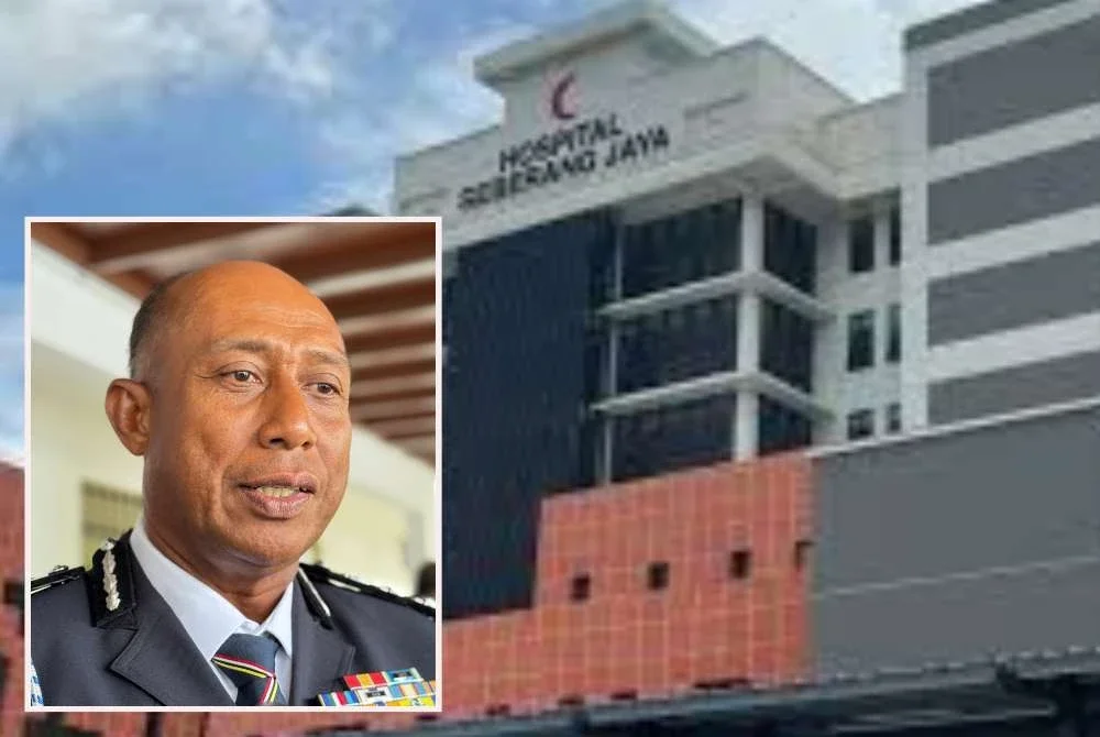 Anuar memberitahu, pihaknya menerima panggilan telefon daripada petugas Hospital Seberang Jaya pada kira-kira jam 7.30 malam, Ahad lalu.