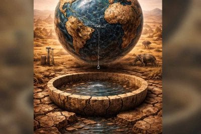 Isu kebankrapan air global perlu dilihat oleh semua pihak.