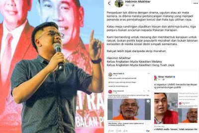 Kenyataan Hakimin berhubung agihan kerusi PRN Melaka.