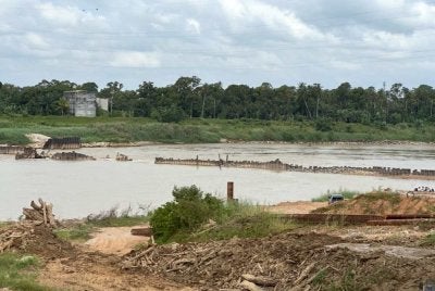 Stesen Pam Kemubu 3 yang tergendala. Foto Sinar Harian/Adila Sharinni Wahid