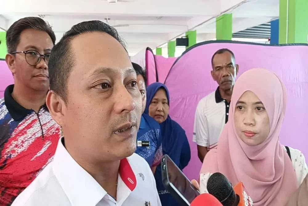 Aznan ketika ditemui di Pusat Pemindahan Sementara (PPS) Bayu Damai pada Selasa. 