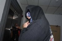 Ruhaya tiba di Mahkamah Sesyen Johor Bahru pada Selasa.