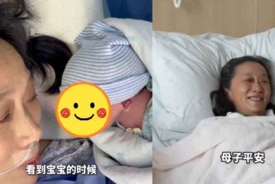 Zou melahirkan cahaya mata baharu pada usia 59 tahun. - Agensi