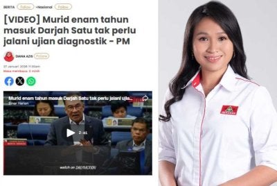Wendy (gambar kecil) berkata, keadaan itu seolah-olah menunjukkan kerajaan mengambil ringan terhadap dasar yang diumumkan apabila pengumuman dibuat terlebih dahulu sebelum ditarik balik