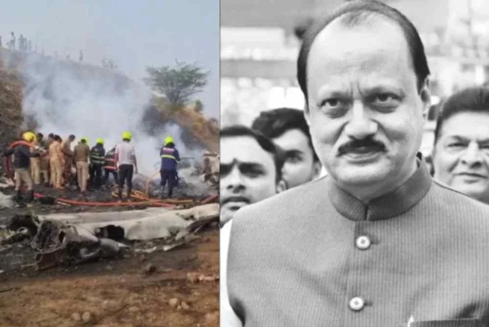 Ajit Pawar, dilaporkan meninggal dunia selepas pesawat yang dinaikinya terhempas di Baramati, daerah Pune pada 28 Januari 2026.-Agensi
