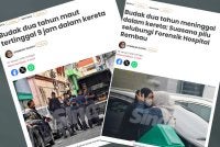 Keratan laporan Sinar Harian.