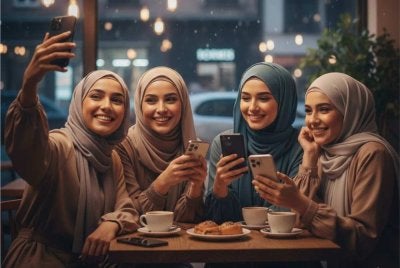 Rata-rata gadis cantik itu sudah pun menjadi friend kepada rakan tulen saya di media sosial. Foto Imej janaan AI
