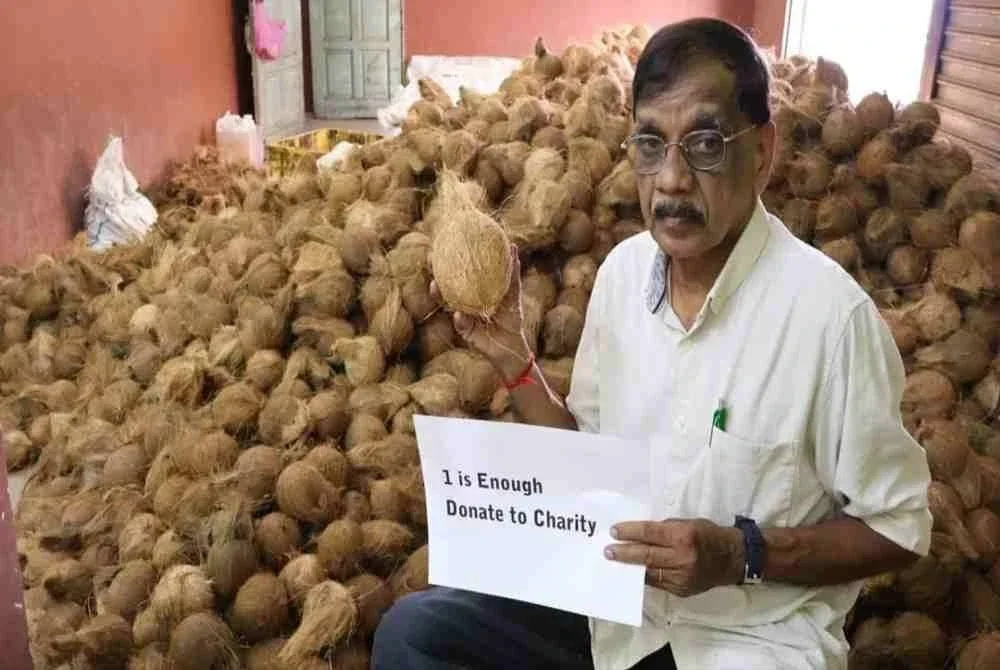 Subbarow dan Malaysia Hindu Sangam Pulau Pinang menggesa penganut Hindu agar mengurangkan amalan memecahkan kelapa dalam kuantiti yang bagi semasa Thaipusam tahun ini.