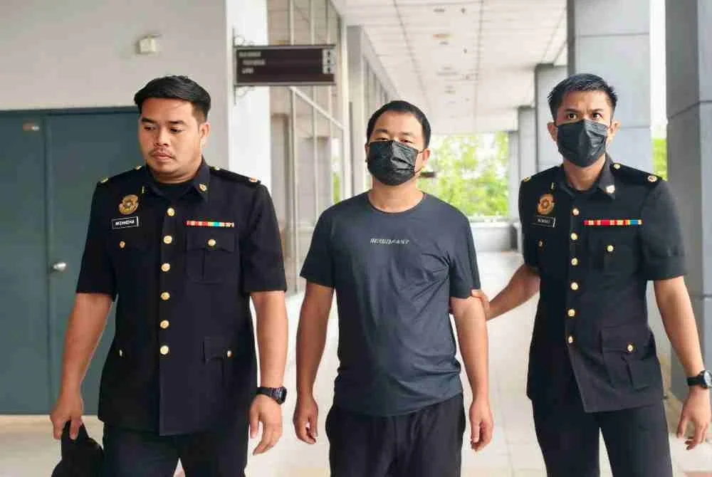Jiang Fanjun didakwa di Mahkamah Sesyen Seremban pada Khamis atas pertuduhan memberi rasuah RM50,000 kepada pegawai JAS.