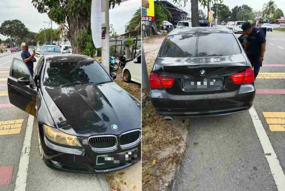 Tindakan seorang warga Bangladesh memandu kereta mewah tanpa cukai jalan sah membawa padah selepas kenderaannya disita JPJ menerusi Ops Luxury.