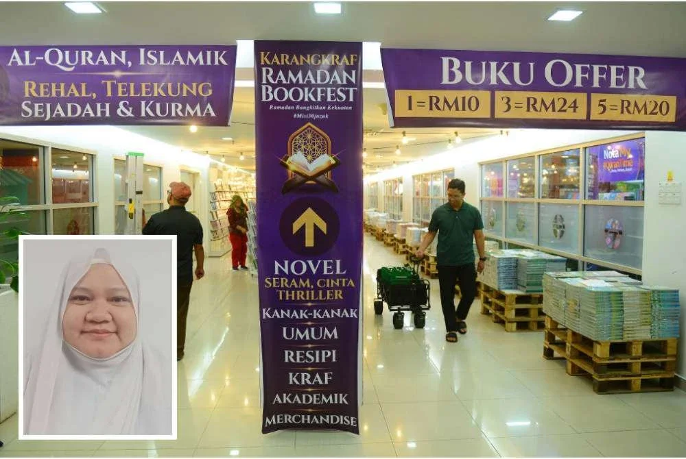 Karangkraf Ramadan Bookfest bakal temui pengunjung bermula Jumaat. Gambar kecil: Nurul Farehah
