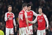 Arsenal mengakhiri fasa liga dengan rekod sempurna selepas menewaskan Kairat 3-2 di Stadium Emirates, awal pagi Khamis.
FOTO: Agensi 