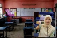 Kos anggaran pembinaan sebuah bilik darjah menunjukkan peningkatan ketara dalam tempoh lima tahun kebelakangan ini. Gambar kecil: Fadhlina 