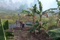 Kawasan kebakaran tanah gambut di kawasan Jalan Sungai Kapal, Taman Bayu Damai, Kota Tinggi berjaya dikawal dan dipadam sepenuhnya.