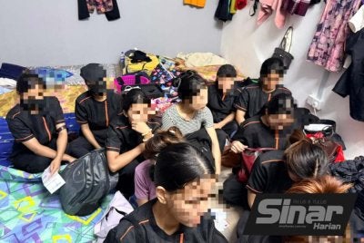 Pekerja ditahan menerusi Op Pintas Khas pada Rabu.