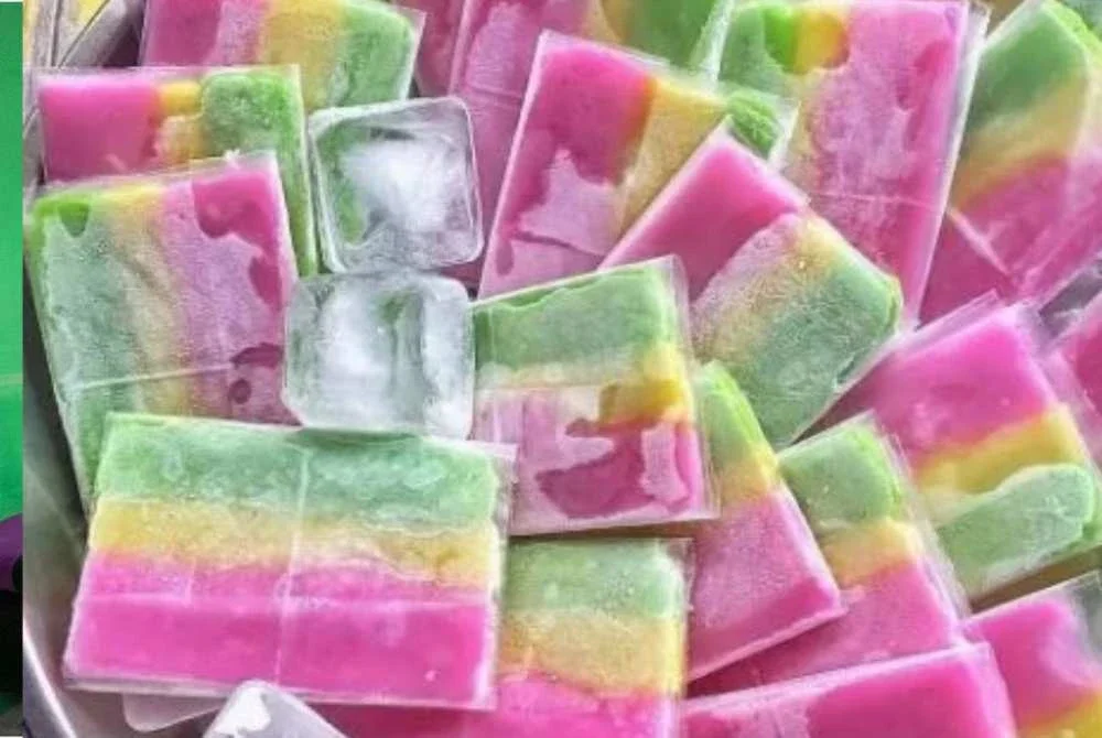 Es gabus ini merupakan pencuci mulut popular di Indonesia. - Foto Agensi