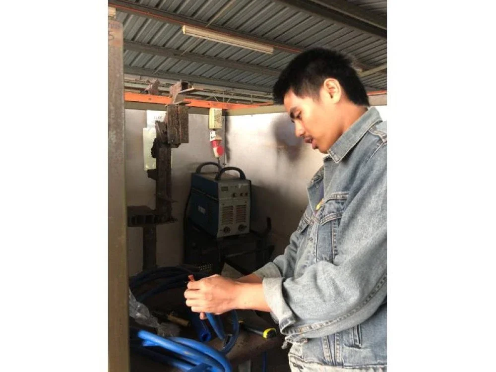 Irfaan Nabil menyertai TVET selepas tamat pengajian di sebuah sekolah tahfiz. 