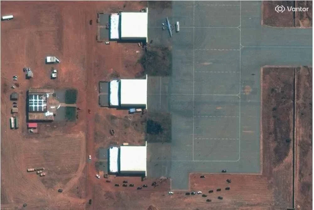 Serangan ke atas Lapangan Terbang Antarabangsa Diori Hamani di Niamey. Foto Reuters 