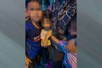 Mangsa bersama dua beradiknya berdepan detik cemas selepas didatangi lelaki tidak dikenali semasa melalui Jalan Bakawali, Bukit Sentosa. Foto: Tular