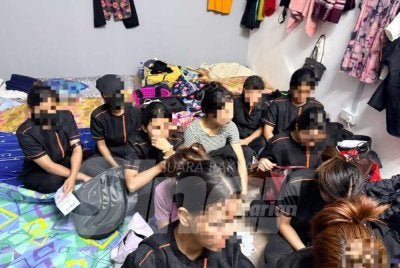 Pekerja ditahan menerusi Op Pintas Khas pada Rabu.