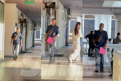 Tertuduh hadir ke mahkamah bersendirian untuk pertuduhan mendatangkan kecederaan terhadap pegawai atasannya.