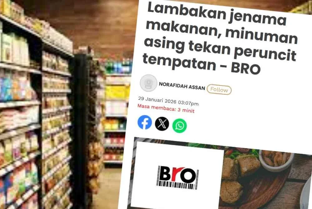 Laporan Sinar Harian pada 29 Januari 2026.