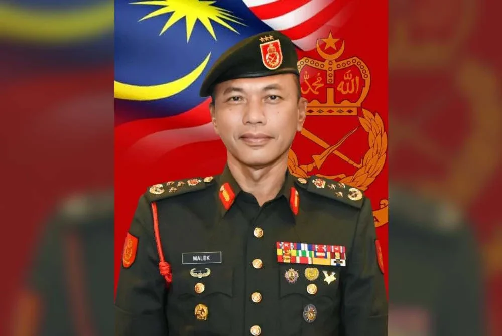 Leftenan Jeneral Datuk Malek Razak Sulaiman dilantik Panglima Angkatan Tentera (PAT) ke-24 dan dinaikkan ke pangkat Jeneral, berkuat kuasa mulai 1 Februari ini.