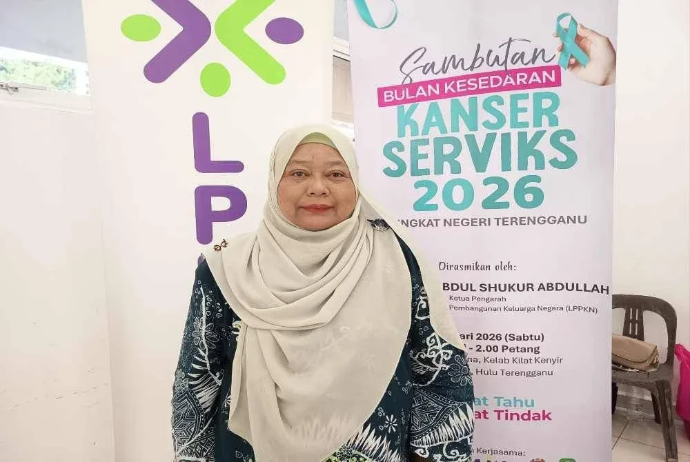 Harlina tidak dapat melupakan detik hitam apabila disahkan menghidap kanser serviks tahap dua.