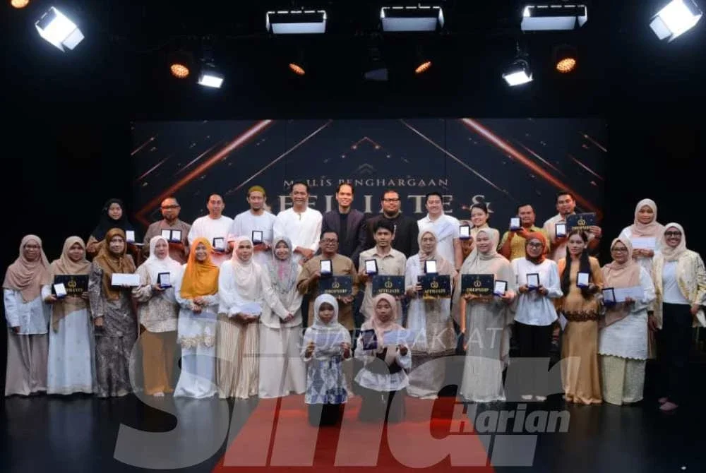 Majlis Penghargaan Dropship & Affiliate Karangkraf yang berlangsung di Studio My #QuranTime, Kompleks Karangkraf pada Sabtu. - Foto: SINAR HARIAN / MOHD HALIM ABDUL WAHID
