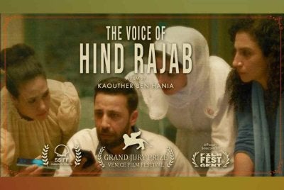 Filem The Voice of Hind Rajab mencatat lebih 60,000 tontonan di Malaysia, ketiga tertinggi di dunia. 