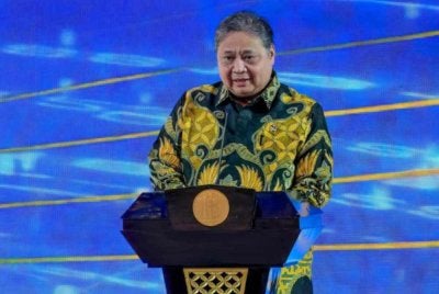 Airlangga Hartarto Foto Agensi