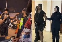 Menimbulkan kekecohan dan bertengkar dengan peniaga menjadi punca Inspektor Sheila ditahan di Batu Caves.