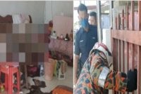 Seorang wanita warga emas ditemukan meninggal dunia di dalam sebuah rumah berkunci. 