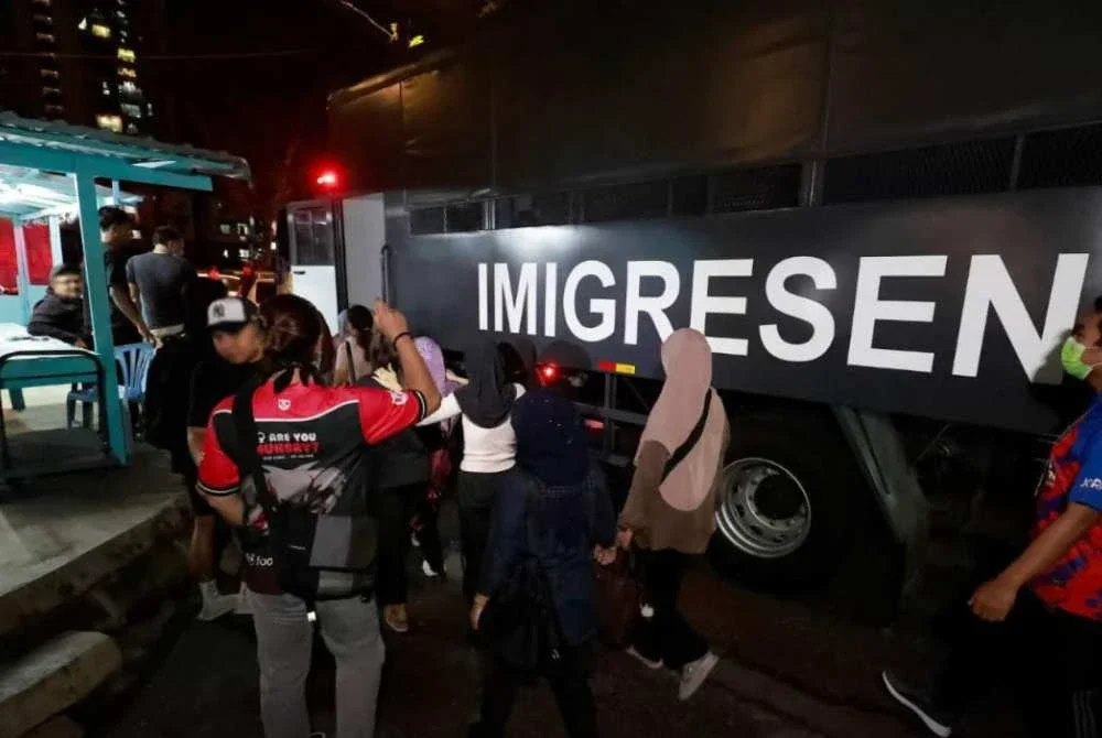 Jabatan Imigresen Malaysia antara agensi yang turut terlibat dalam operasi bersepadu dijalankan pada Khamis.
