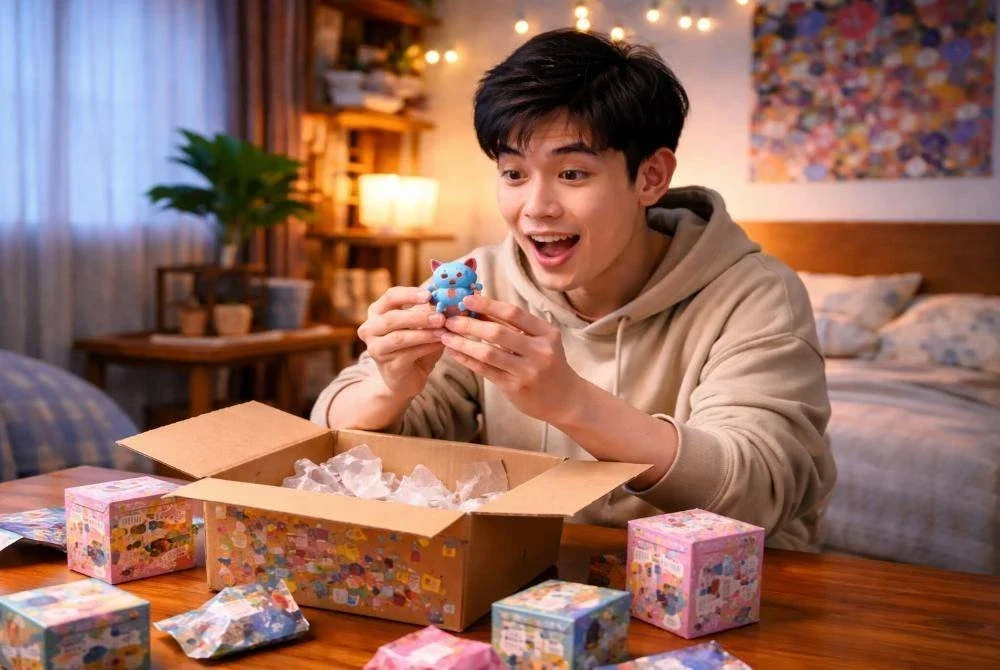 KEGILAAN untuk membeli blind box terutamanya dalam golongan anak muda boleh menjerumuskan diri mereka kepada kebinasaan dan pembaziran. 