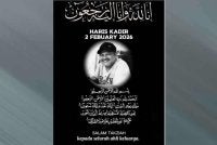 Allahyarham Haris Kadir menghembuskan nafas terakhir kira-kira jam 5 pagi di Hospital Ampang akibat kanser paru-paru.