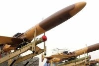 Sistem pertahanan udara Rasoul (Utusan) milik Tentera Udara Pertahanan Republik Islam Iran, yang menggunakan dron Karrar bersenjata peluru berpandu udara ke udara.- Agensi