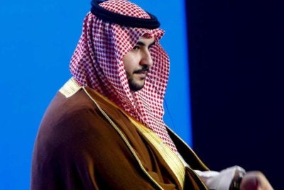 Putera Khalid bin Salman memberi amaran kepada Washington bahawa kegagalan Trump untuk bertindak ke atas Iran berpotensi mengukuhkan lagi kedudukan kepimpinan Teheran. - Agensi