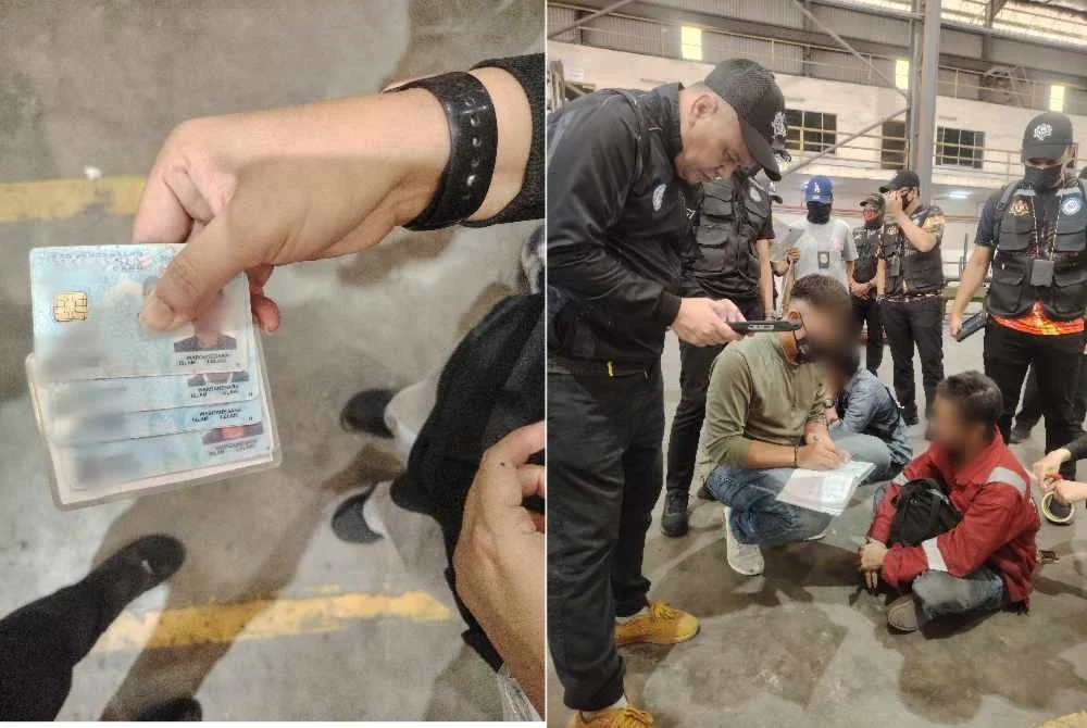 Warga asing dikesan sanggup menggunakan kad pengenalan orang lain semata mahu dapatkan kerja.