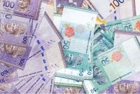 Ringgit diniagakan tinggi berbanding euro, yen Jepun, dan pound tetapi rendah berbanding mata wang ASEAN. Gambar hiasan 