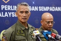 Mohd Shuhaily mengadakan sidang media selepas menghadiri Majlis Amanat Ketua Pengarah AKPS 2026 di Dewan Serbaguna Kementerian Dalam Negeri pada Selasa. Foto Bernama