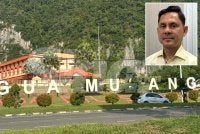 Laluan di Gua Musang antara kawasan kerap kemalangan. Gambar kecil: Nik Badlihisham 