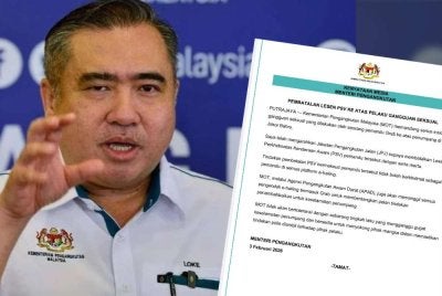 Anthony mengarahkan JPJ supaya membatalkan Lesen PSV pemandu terbabit dengan serta-merta.