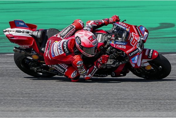 Marquez pada hari pertama Ujian Pra Musim MotoGP 2026 di Litar Antarabangsa Petronas Sepang pada Selasa. Foto: Bernama