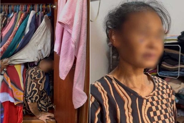 Mangsa ditemui bersembunyi di dalam almari. Foto JIM Negeri Sembilan