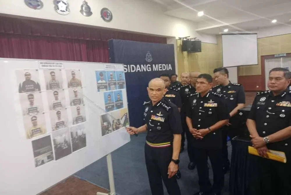 Antara suspek diberkas dalam siri operasi yang dijalankan.