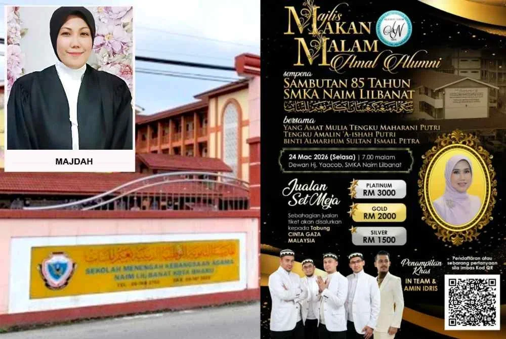 SMKA Naim Lilbanat akan menganjurkan makan malam amal sempena sambutan ke-85 tahun pada 24 Mac ini di Dewan Haji Yaacob, Kota Bharu.