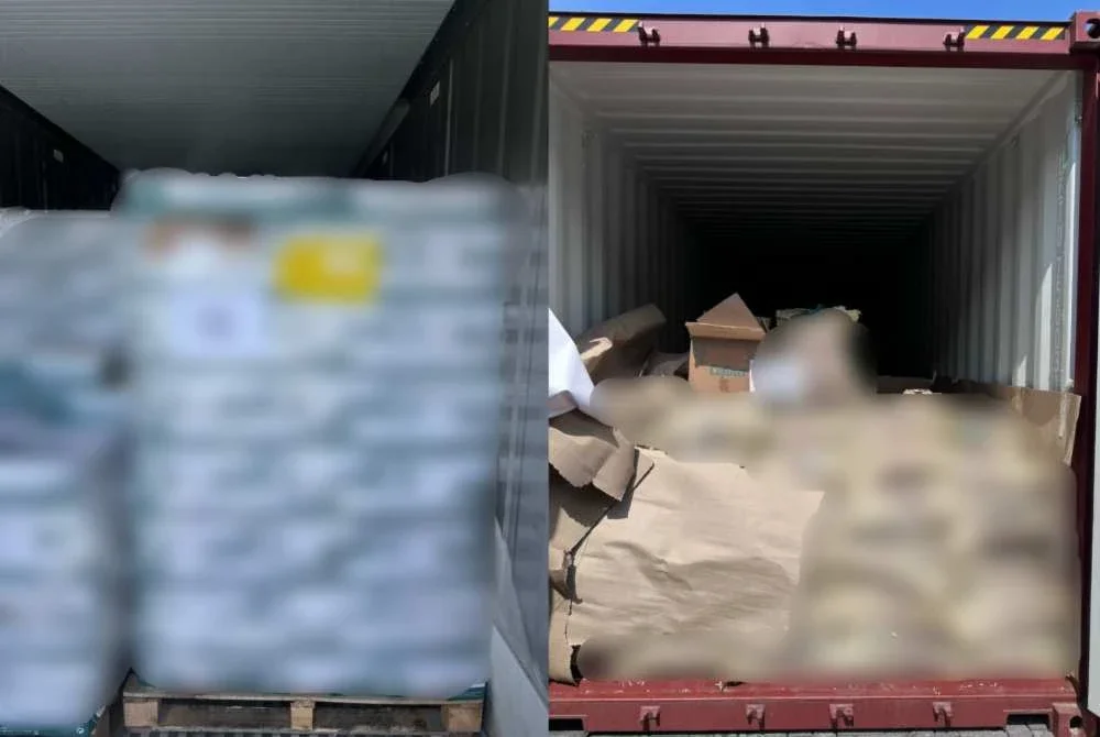 Antara barang yang dirampas selepas didapati tidak mematuhi peruntukan permit import dan pensijilan ditetapkan pihak berkuasa.